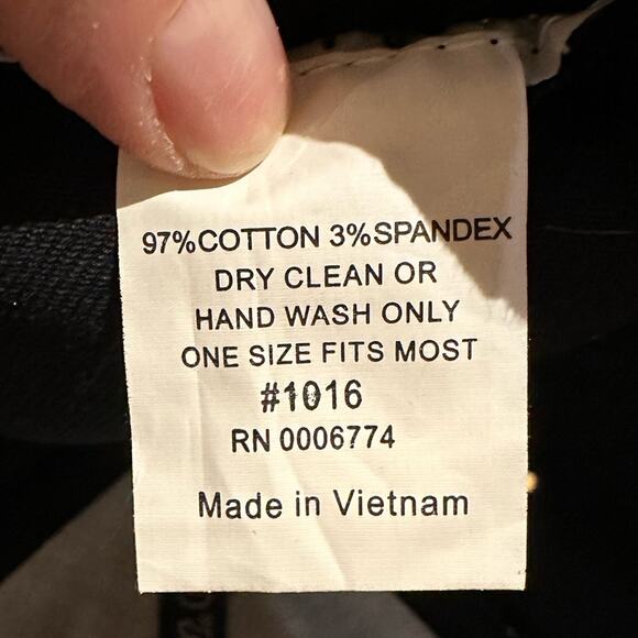 Nickelodeon 2008 Rocko's Modern Life Black Hat/Cap Cotton Spandex OSFA - Picture 3 of 4